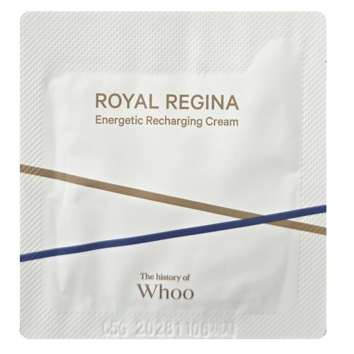 [S] The Whoo Royal Regina Energetic Recharging Cream 1ml x 10pcs