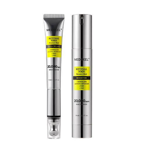 MEDIPEEL Retinal NMN Bounce Shot Booster Set (eyecream 15ml+Booster 30ml)