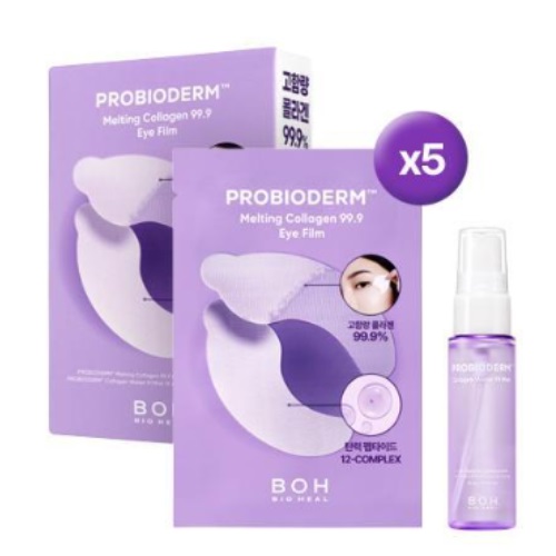 BIOHEAL BOH Probioderm 99.9 Melting Collagen Eye Film 5P (+Collagen mist 15mL)