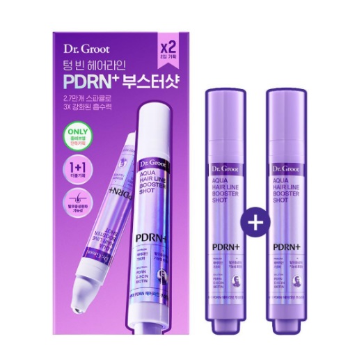 Dr.Groot Aqua Hair Line Booster Shot 15ml Double Set
