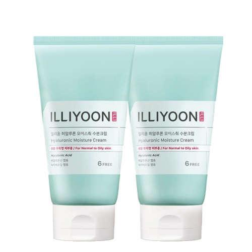ILLIYOON Hyaluronic Moisture Cream 100ml tube x 2ea