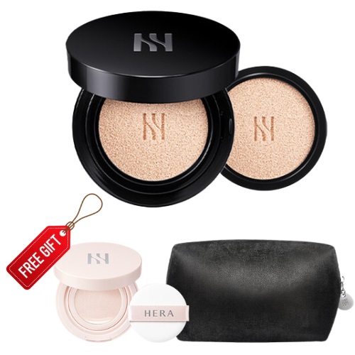 HERA Black Cushion Foundation SPF34/PA++(15g+15g) +GIFT