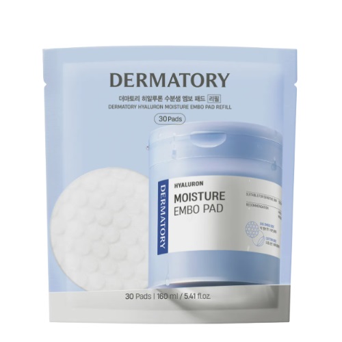 DERMATORY Hyaluron Moisture Embo Pad Refill 30pads