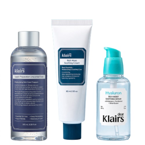 Dear, Klairs  Basic & Best Special 3items Set (unscented)
