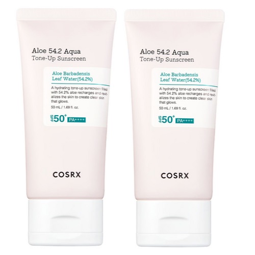 COSRX Aloe 54.2 Aqua Tone-Up Sunscreen 50ml x 2ea