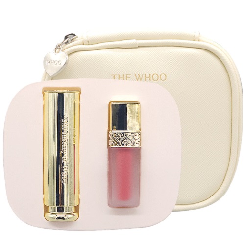 The Whoo Gongjinhyang Mi Glow Lip Balm Special Set (Wine Red)