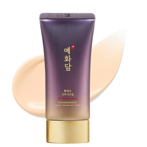 THE FACE SHOP Yehwadam Hwansaenggo Serum infused Sun Cream SPF50+PA++++50ml