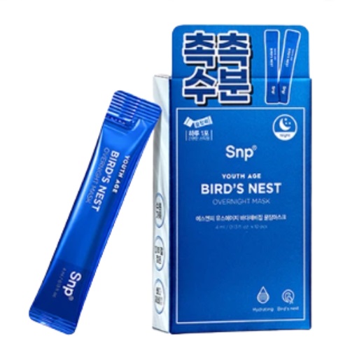 [DAISO] SNP Youth Age Bird's Nest Overnight Mask 4ml x 10ea