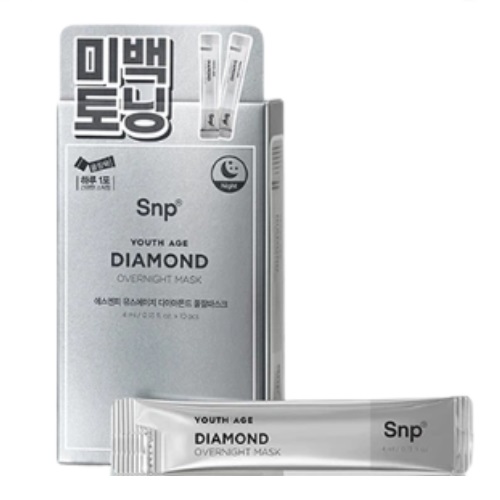 [DAISO] SNP Youth Age Diamond Overnight Mask 4ml x 10ea