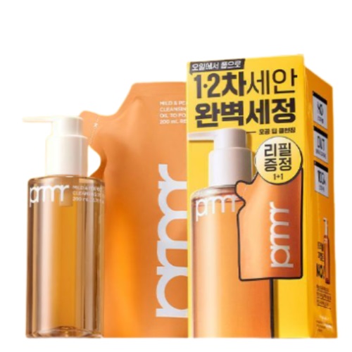 PRIMERA Mild & Perfect Cleansing Oil To Foam 200ml+Refill 200ml