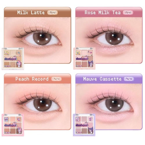dasique Mini Shadow Palette 3.5g [Sanrio EDITION]