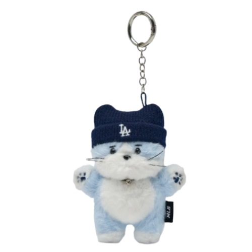 MLB Meow Cat Keyring LA (Sky blue)