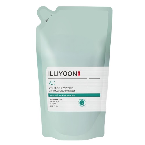 ILLIYOON AC Cica Trouble Clear Body Wash Refill 400ml