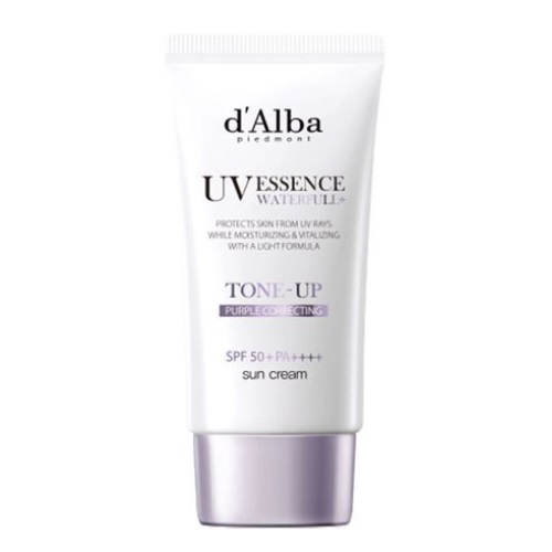  [TK Only] d'Alba UV Essence Waterfull Purple Tone Up Sun Cream 50ml