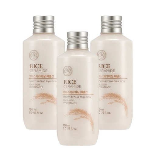 THE FACE SHOP Rice & Ceramide Moisturizing Emulsion 150ml x 3ea