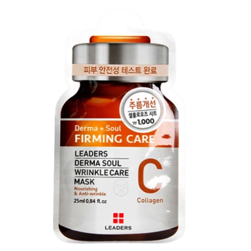 [DAISO] LEADERS Derma Soul Wrinkle Care Mask 25ml