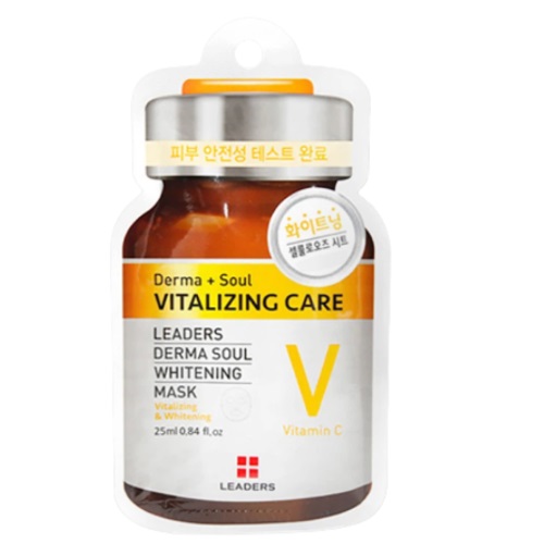 [DAISO] LEADERS Derma Soul Whitening Mask 25ml
