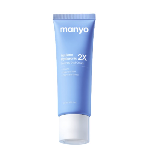 manyo Azulene Hyaluronic 2X Soothing Dual Cream 60ml