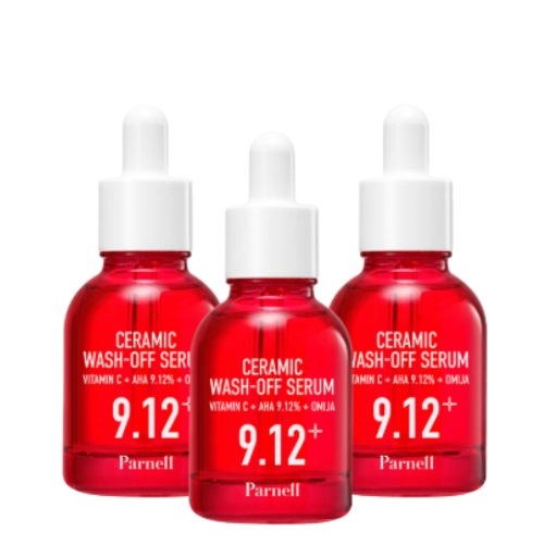 Parnell AHA 9.12 Ceramic Wash-off Serum 30ml x 3ea