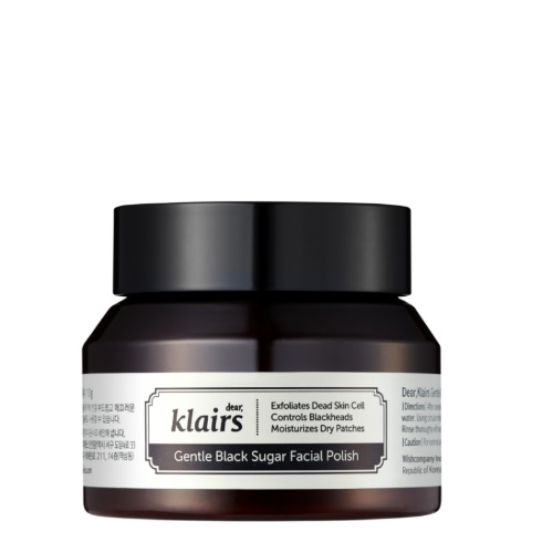 Dear, Klairs Gentle Black Sugar Facial Polish 110g