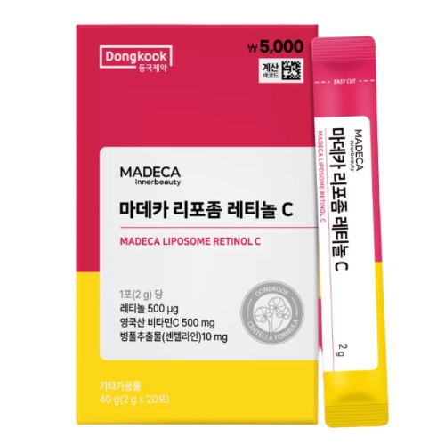 [DAISO] Dongkook Madeca Lipsome Retinol C 40g (2g x 20p)