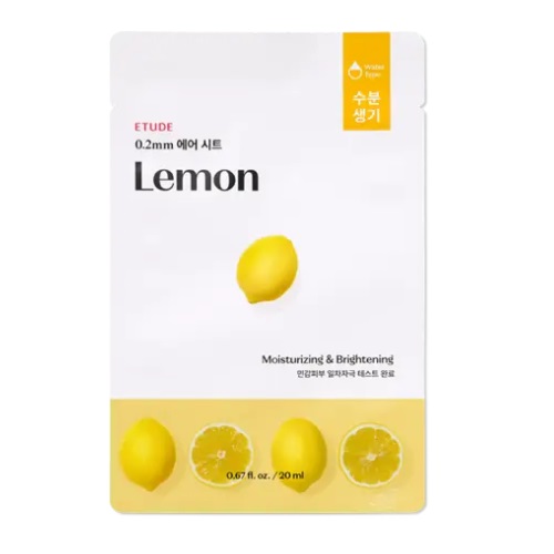 ETUDE 0.2mm Therapy Air Mask 20ml [Lemon] x 10ea