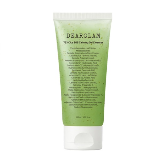 DEARGLAM 753 Cica SOS Calming Gel Cleanser 150ml