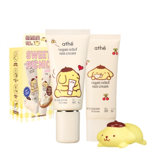 athe Vegan Relief Sun Cream SPF50+PA++++ 50ml+35ml 