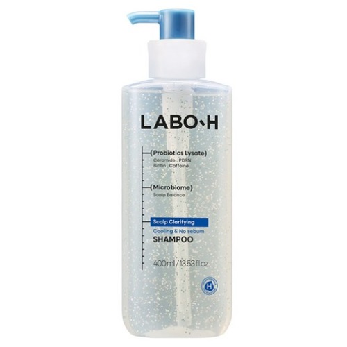 LABO-H Scalp Strengthening Cooling & No Sebum Shampoo 400ml
