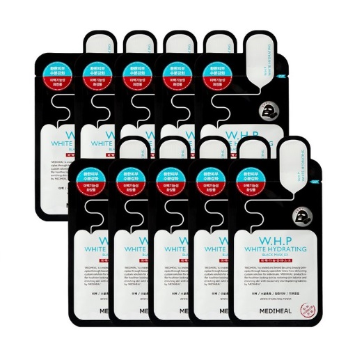 MEDIPEEL W.H.P White Hydrating Black Mask EX. 25ml x 10ea