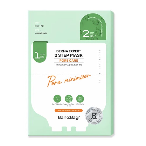 BANOBAGI Derma Expert 2 Step Mask [Pore care] x 7pcs