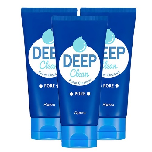 A'pieu Deep Clean Foam cleanser PORE 130ml x 3ea