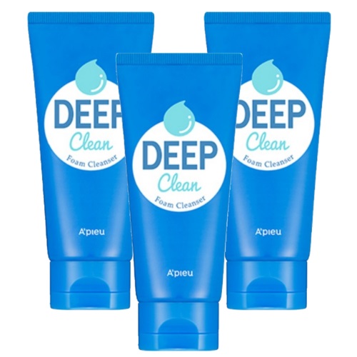 A'pieu Deep Clean Foam cleanser 130ml x 3ea