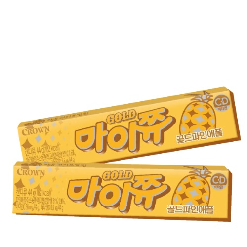 Crown MyChew Stick Gold Pineapple 44g