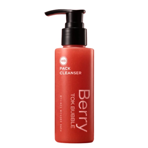 [DAISO] WB byvibes wonder bath Berry Tok Bubble Pack Cleanser 100ml