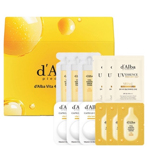 d'Alba Vita Travel Kit (4 piece) Set