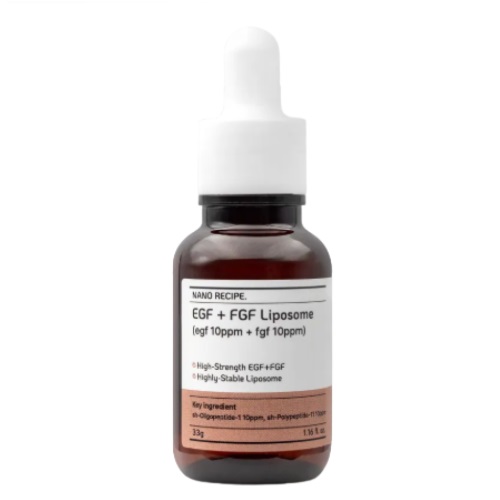 NANO RECIPE EGF + FGF 20ppm Lipsome 33g