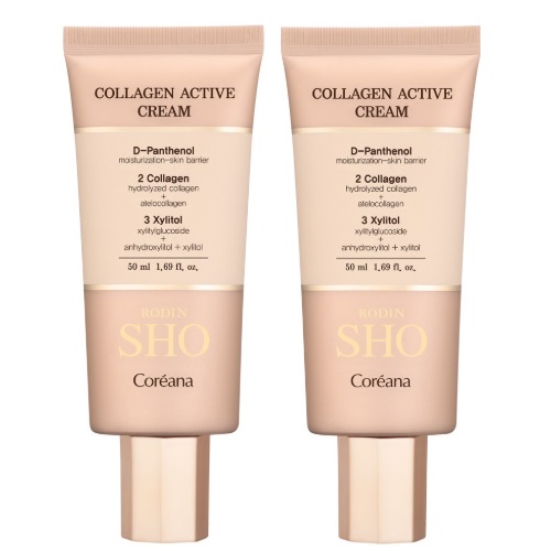 Coreana Rodin Sho Collagen Active Cream 50ml 1+1