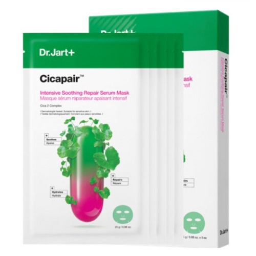 Dr.Jart+ Cicapair Intensive Soothing Repair Serum Mask 25g x 5pcs