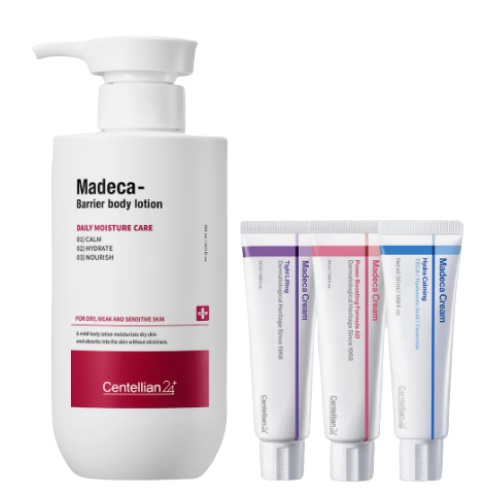 Centellian24 Madeca Barrier Body Lotion 500ml+ Madeca Cream 3pack