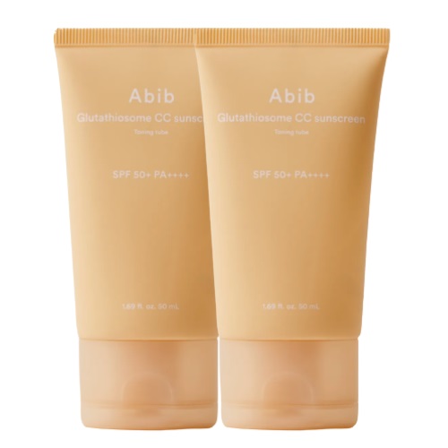 ABIB Glutathiosome CC Sunscreen Toning Tube SPF50+PA++++ 50ml*2 Set